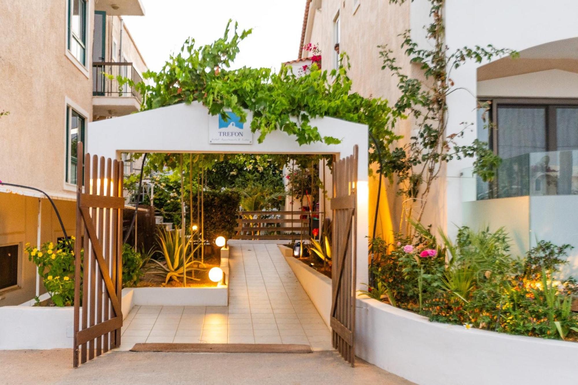 Trefon Hotel Apartments And Family Suites Platanes  Ngoại thất bức ảnh